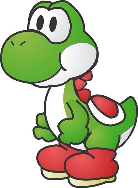 Imagen Paper Yoshi By Mariobros12smbx D4vee4gpng Super Mario Wiki