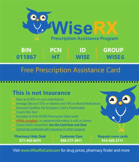 Medical prescription discount card save up to 85% on your prescription! Wise RX Launches Text to Phone for Instant Prescription Savings