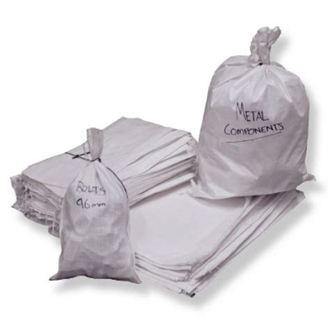 New woven white polypropylene feed bags. Polywoven Bags buy online Australia