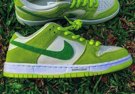 Nike Sb Dunk Low Green Apple Release Date Sales Online