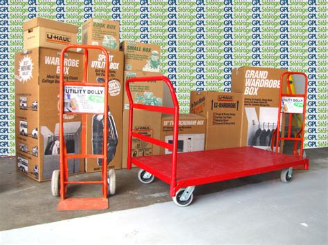 Cart With Boxes 1 Gpl Self Storage Peterborough