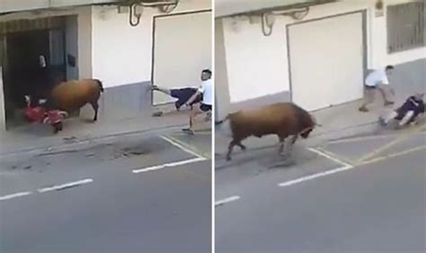 Bull Run Father Fatally Gored By Raging Bull In Controversial Spanish