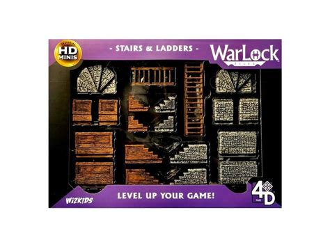 Wizkids Warlock Dungeon Tiles Stairs And Ladders Au Royaume Des Titans
