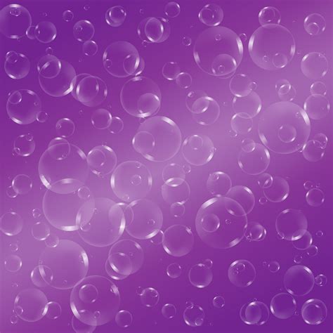 Purple Bubbles Wallpaper