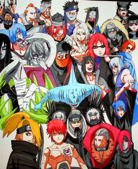 Narutos Villains By Brodandconfusd On Deviantart