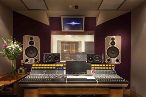 Recording Studio Control Room | Multitrack Studio With Mixing Desk