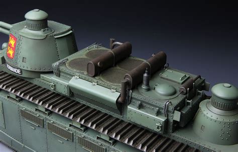 Meng Ts 009 135 French Super Heavy Tank Char 2c Tank Assembly Model
