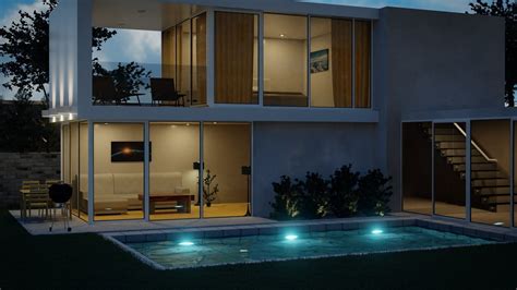 Online Course Create And Design A Modern 3d House In Blender From