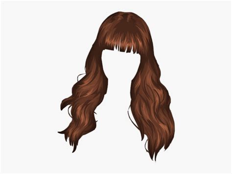 Anime Girl Hair Transparent Hd Png Download Kindpng