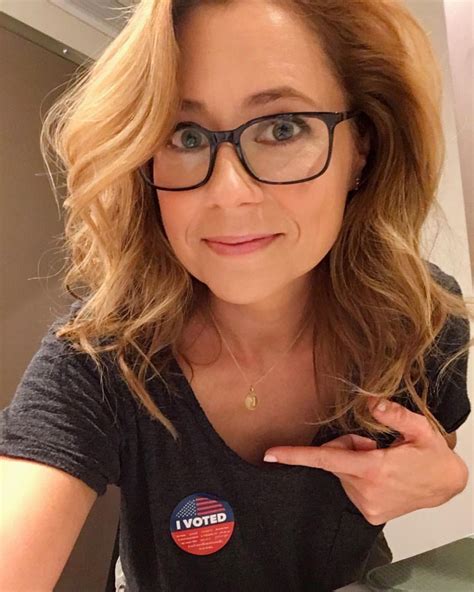 Jenna Fischer Has Voted But I Haven T Yet Whoever Gets Me Hypnotized