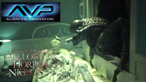 Alien Vs. Predator Haunted House Maze Walk Through Halloween Horror