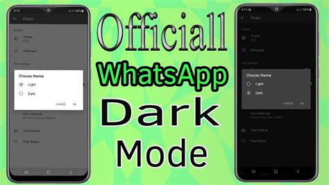 Whatsapp Dark Mode How To Enable Whatsapp Black Theme Officially In