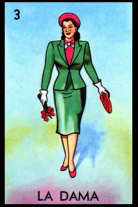 Buy La Dama La Lotería Card See Inside All 54 Mexicana Loteria Cards With Translations And