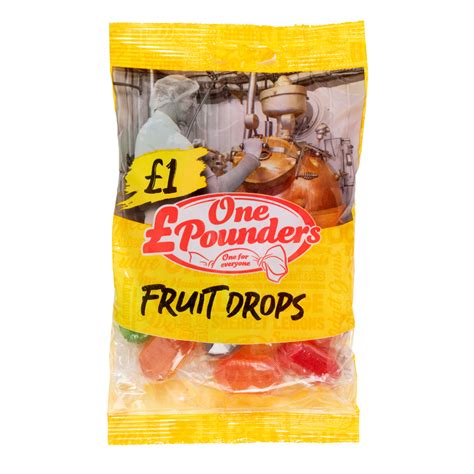 One Pounders Fruit Drops 12 X 100g The Great British
