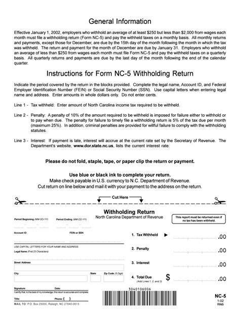 Nc Nc 5 2002 2021 Fill Out Tax Template Online Us Legal Forms