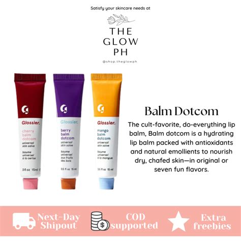 Authentic Glossier Balm Dotcom Universal Skin Salve • 05 Fl Oz 15 Ml Beauty At The Glow