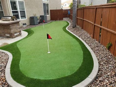 Backyard Putting Greens The Perfect Stay At Home Activity Progreen