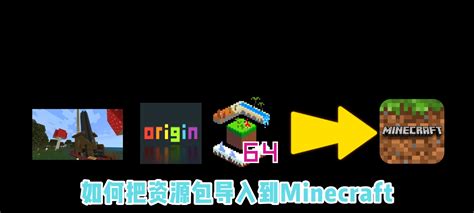 我的世界：如何把自己的资源包导入到minecraft国际版（手机版、windows版） 哔哩哔哩