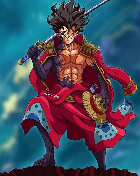 Luffy Gear 5 การ์ตูน ภาพวาดสุนัข ตัวละครจากการ์ตูน