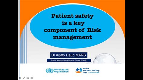 Webinar Hari Keselamatan Pasien Sedunia 2020 Patient Safety Is A Key