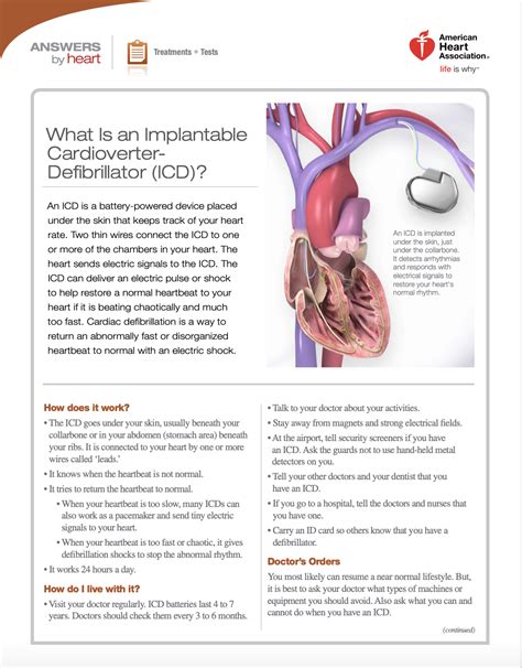 What Is An Implantable Cardioverter Defibrillator Icd