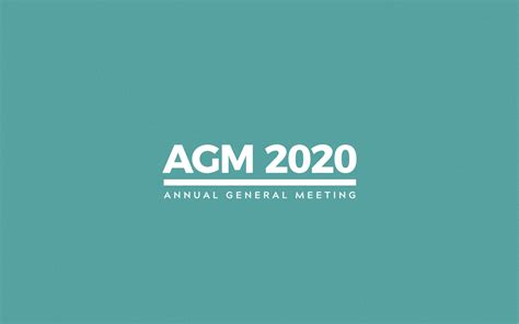 Agm 2020 Video
