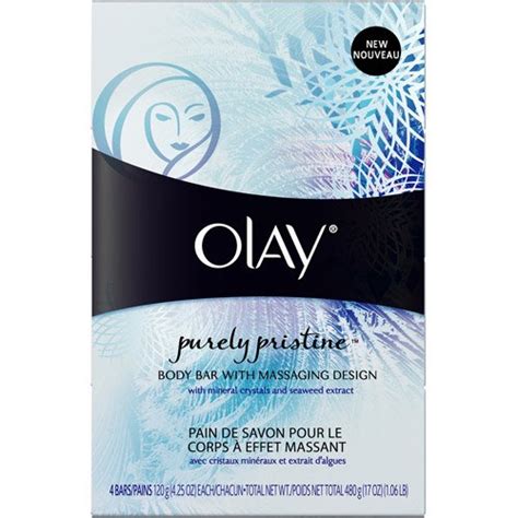 Olay simply refresh bar soap 4 bars 12.6 ounce. Olay Bar Soap Purely Pristine 4 Bars - Walmart.com ...