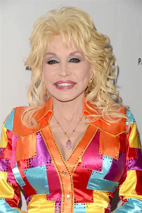 For the first time ever, Dolly Parton has shown her ...