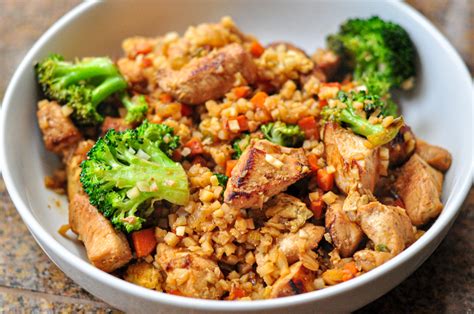Low Carb Chicken Fried Rice Kellys Clean Kitchen