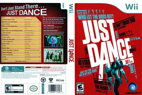 Just Dance Nintendo Wii Game Covers Just Dance Dvd Ntsc F Dvd Covers