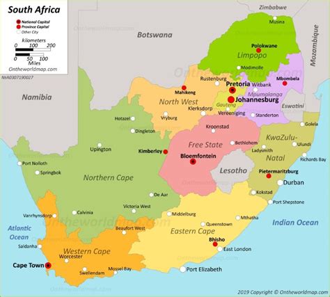 Download Map Of South Africa Topographic Map World