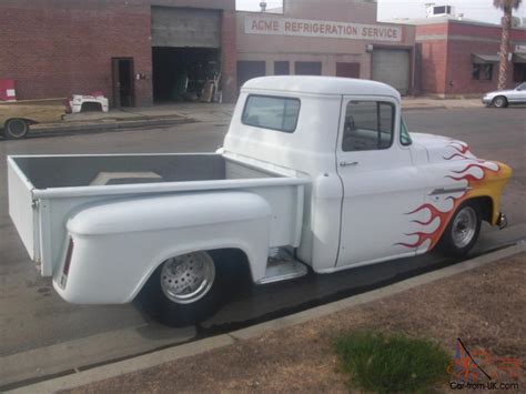 1955 Chevy Truck 3100 Shortbed Stepside 383 Hotrod Ratrod Tubbed 56 56