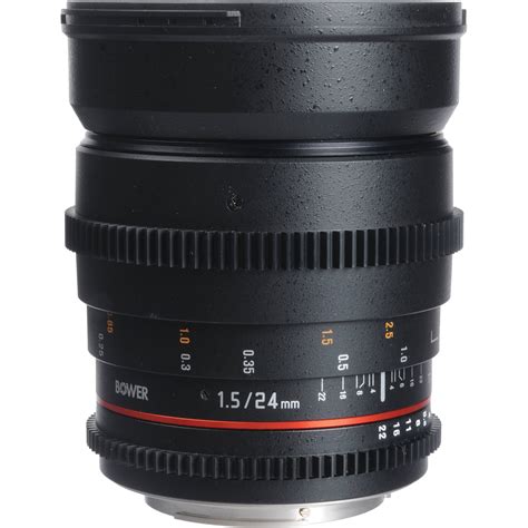 Bower 24mm T1.5 Ultra-Fast Wide-Angle Cine Lens SLY24VDC B&H