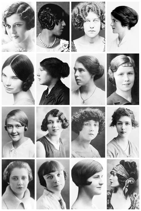From The Bob To Finger Waves Vintage Photographs Depict Some Of