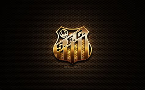 Free Download Download Wallpapers Santos Fc Glitter Logo Seria A