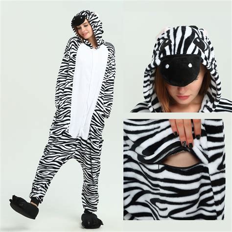 Zebra Onesie Zebra Pajamas For Adult Buy Now