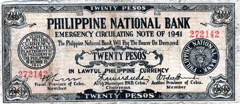 20 Pesos Cebu Philippines Numista