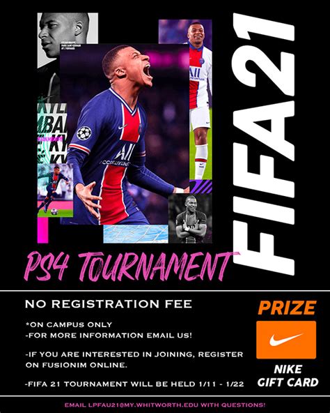Fifa 21 Esport Intramural Tournament Poster 2021 On Behance