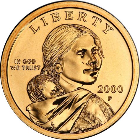 2000 P Goodacre Presentation 1 Sp Sacagawea Dollars Coin