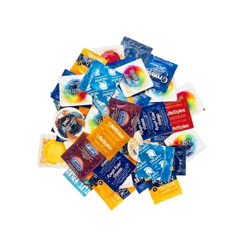 Condoms Assorted Variety Pack 100 Count Variety Of The Top Condoms
