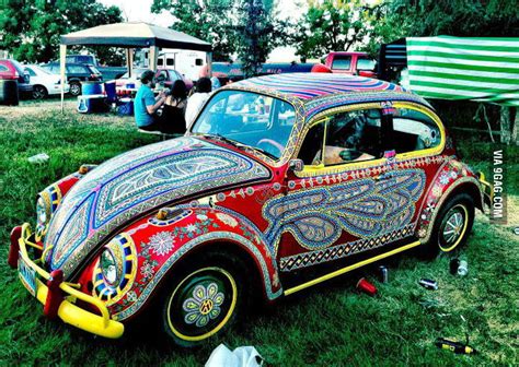 Neat Hand Painted Car 9gag