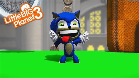 Littlebigplanet 3 Sonic The Hedgehog Movie Redesign Costume Youtube