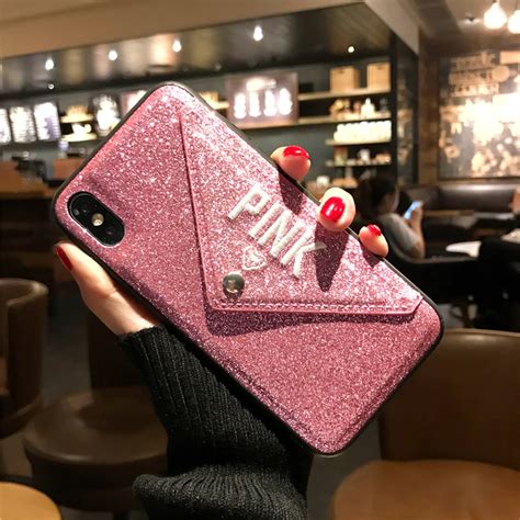 Glitter Leather Luxury 3d Cover For Iphone 11 Pro X Xs Max Xr 8 7 6 S