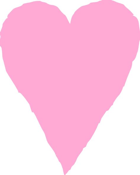 Pink Heart Sketch Clip Art At Vector Clip Art Online