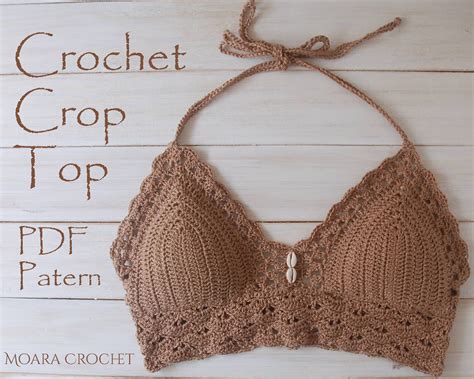 crochet crop top crochet pattern bralette pattern etsy uk