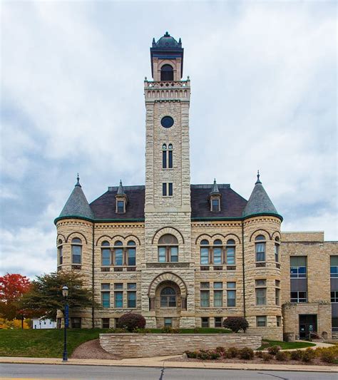 Old Waukesha County Courthouse In Wisconsin Waukesha Wisconsin