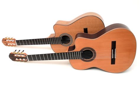 Small Classical Guitar With Cutaway And Pickup For Modern Playing Styles