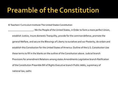 Ppt The Constitution Powerpoint Presentation Free Download Id1390665