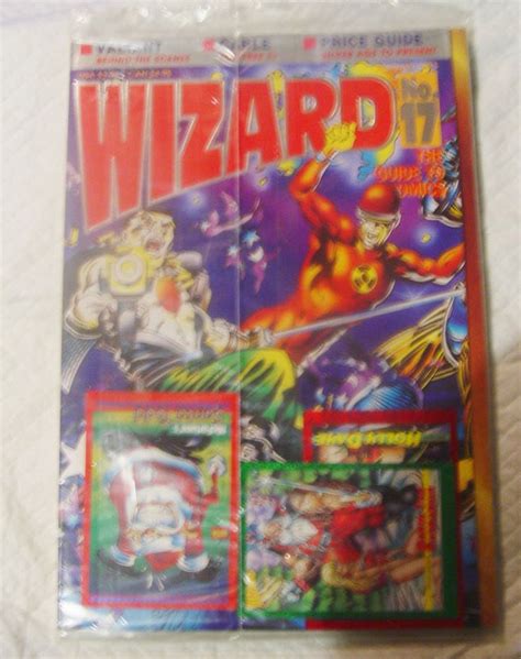 Wizard The Guide To Comics January 1993 17 Sealed W Cards Comic