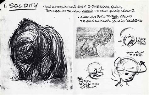 Glen Keane Notes From One Of Glens Lectures At CalArts